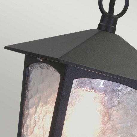 Elstead Lighting Latarnia wisząca York - 1 źródło światła IP23 BL6B-BLACK