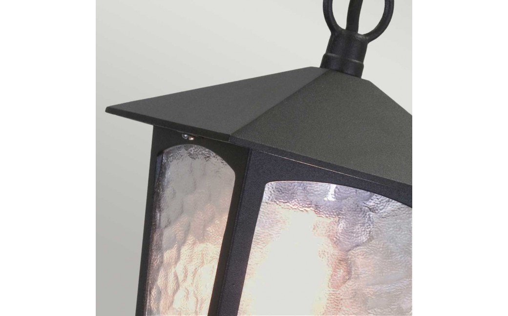 Elstead Lighting Latarnia wisząca York - 1 źródło światła IP23 BL6B-BLACK