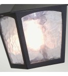 Outdoor pendant lamps - Elstead Lighting York pendant lantern - 1 light source IP23 BL6B-BLACK - product 4