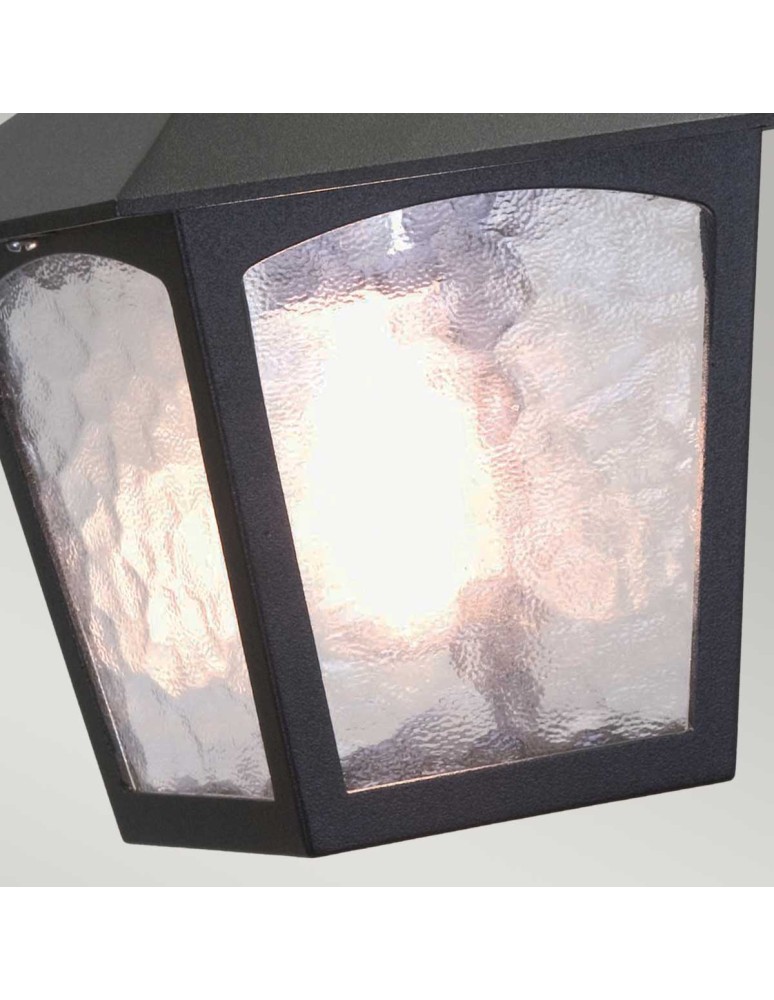 Outdoor pendant lamps - Elstead Lighting York pendant lantern - 1 light source IP23 BL6B-BLACK - product kolory-swiatla.pl 4