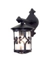 Elstead Lighting Hereford wall lantern - 1 light source IP23 BL8-BLACK