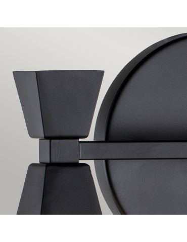 Elstead Lighting Bowtie wall lamp - 2 light sources IP44 BOWTIE-2-MB - product 2