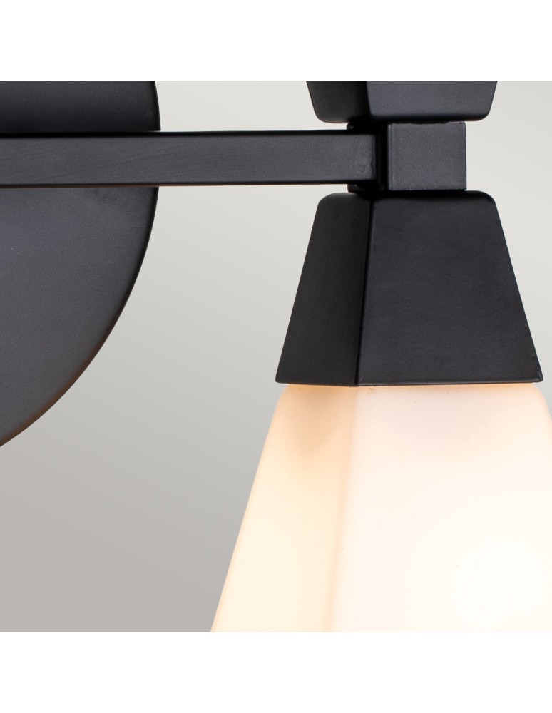Bathroom wall lamps - Elstead Lighting Bowtie wall lamp - 2 light sources IP44 BOWTIE-2-MB - product kolory-swiatla.pl 3