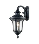 Outdoor wall lamps - Elstead Lighting Chicago medium wall lantern - 1 light source - Textured black IP44 CC2-M-BK - product 1