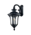 Outdoor wall lamps - Elstead Lighting Chicago medium wall lantern - 1 light source - Textured black IP44 CC2-M-BK - product 2