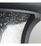 Outdoor wall lamps - Elstead Lighting Chicago medium wall lantern - 1 light source - Textured black IP44 CC2-M-BK - product 3