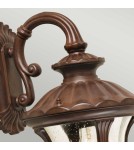 Elstead Lighting Mała latarnia naścienna Chicago - 1 źródło światła - Rdzawa brązowa patyna IP44 CC2-S