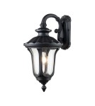 Elstead Lighting Mała latarnia naścienna Chicago - 1 źródło światła - Teksturowana czerń IP44 CC2-S-BK
