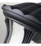 Elstead Lighting Mała latarnia naścienna Chicago - 1 źródło światła - Teksturowana czerń IP44 CC2-S-BK