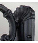 Outdoor wall lamps - Elstead Lighting Small Chicago wall lantern - 1 light source - Textured black IP44 CC2-S-BK - product 5