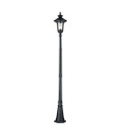 Outdoor lanterns - Elstead Lighting Chicago standing lantern - 1 light source - Textured black IP44 CC5-M-BK - product 2