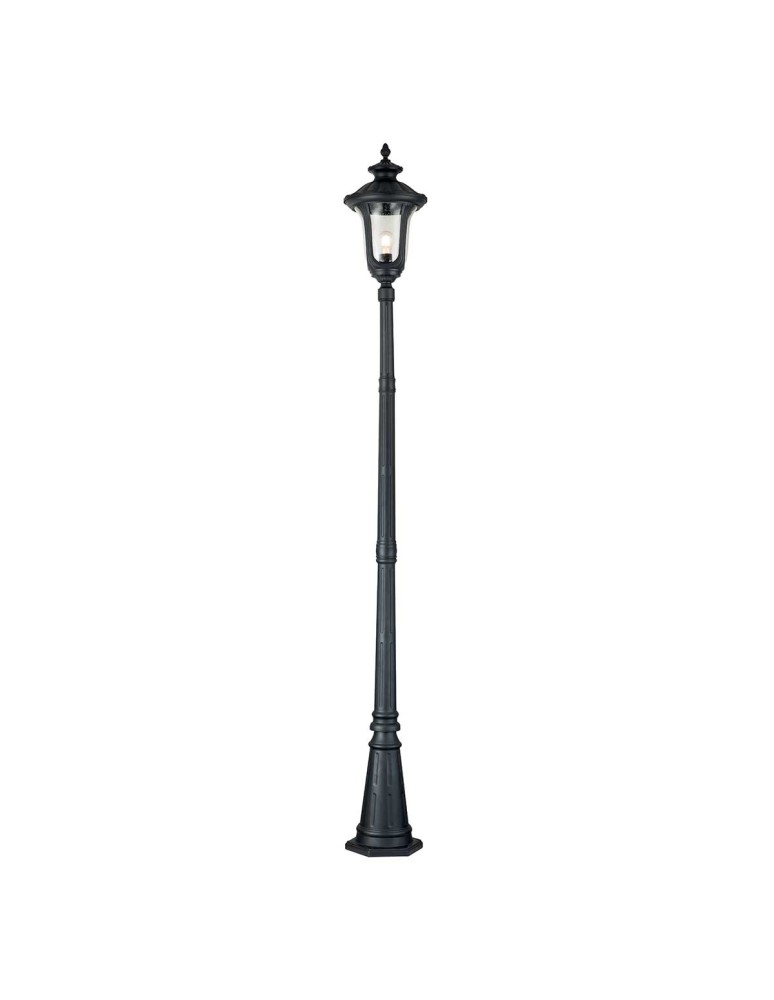 Outdoor lanterns - Elstead Lighting Chicago standing lantern - 1 light source - Textured black IP44 CC5-M-BK - product kolory-swiatla.pl 2