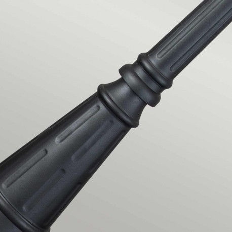Elstead Lighting Latarnia stojąca Chicago - 1 źródło światła - Teksturowana czerń IP44 CC5-M-BK