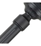 Outdoor lanterns - Elstead Lighting Chicago standing lantern - 1 light source - Textured black IP44 CC5-M-BK - product 4