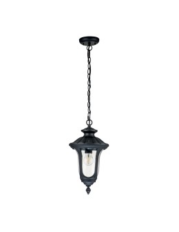 Elstead Lighting Mała latarnia wisząca Chicago - 1 źródło światła - Teksturowana czerń IP44 CC8-S-BK - produkt 2