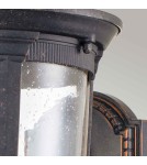 Elstead Lighting Średnia latarnia naścienna Cleveland - 1 źródło światła IP44 CL1-M