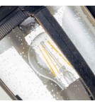 Elstead Lighting Mała latarnia naścienna Cleveland - 1 źródło światła IP44 CL1-S