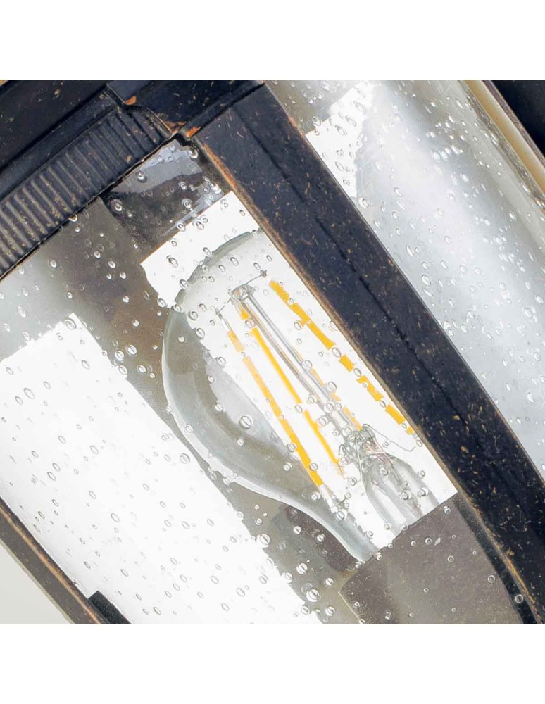 Elstead Lighting Mała latarnia naścienna Cleveland - 1 źródło światła IP44 CL1-S