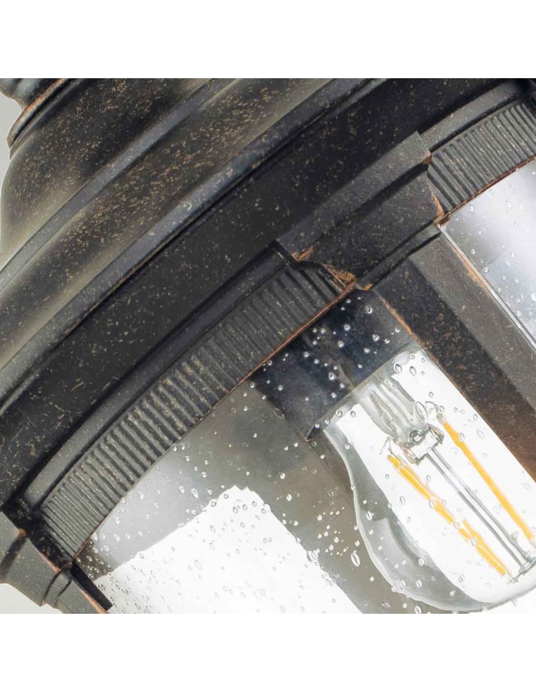 Outdoor wall lamps - Elstead Lighting Cleveland medium wall lantern - 1 light source IP44 CL2-M - product kolory-swiatla.pl 4