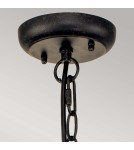 Outdoor pendant lamps - Elstead Lighting Small Cleveland pendant lantern - 1 light source IP44 CL8-S - product 3