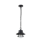Outdoor pendant lamps - Elstead Lighting Copenhagen pendant lantern - 1 light source - Black IP44 COPENHAGEN8-BK - product 7