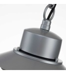 Outdoor pendant lamps - Elstead Lighting Copenhagen pendant lantern - 1 light source - Silver IP44 COPENHAGEN8-SIL - product 2