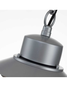 Elstead Lighting Copenhagen pendant lantern - 1 light source - Silver IP44 COPENHAGEN8-SIL - product 2