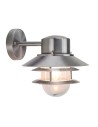Elstead Lighting Copenhagen wall lantern - 1 light source - Brushed stainless steel IP44 COPENHAGEN-BSS
