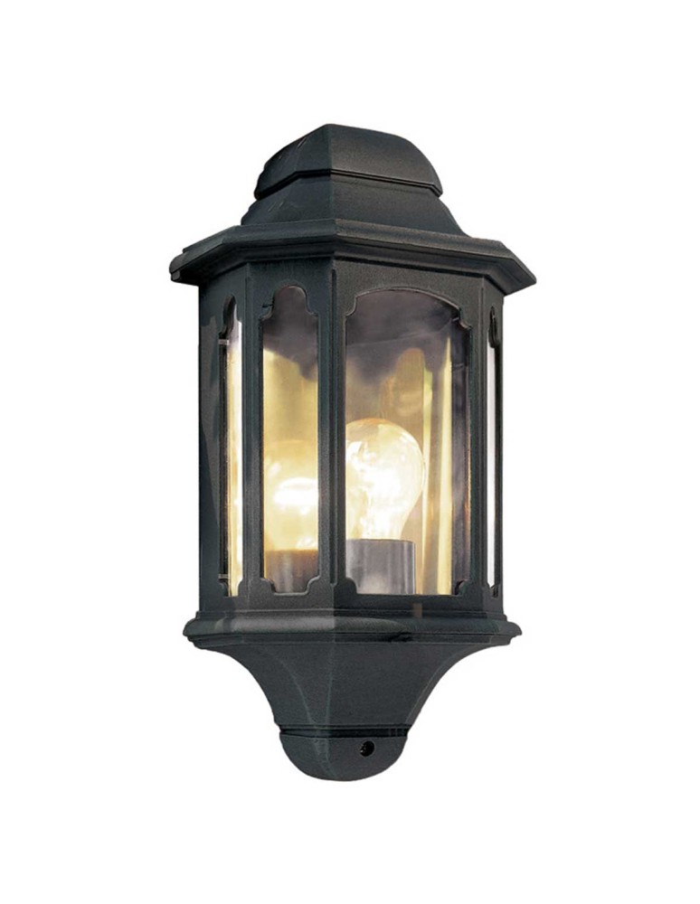 Elstead Lighting Latarnia naścienna Chapel - 1 źródło światła IP44 CP7-BLACK