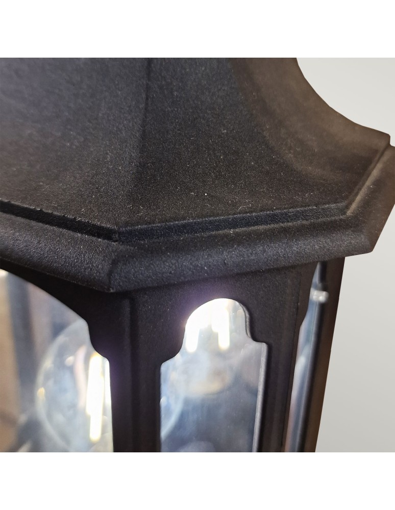 Outdoor wall lamps - Elstead Lighting Chapel wall lantern - 1 light source IP44 CP7-BLACK - product kolory-swiatla.pl 2