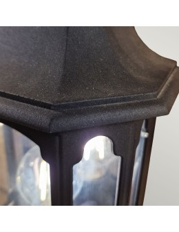 Elstead Lighting Latarnia naścienna Chapel - 1 źródło światła IP44 CP7-BLACK - produkt 2