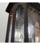 Outdoor wall lamps - Elstead Lighting Chapel wall lantern - 1 light source IP44 CP7-BLACK - product 3