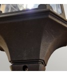 Elstead Lighting Latarnia naścienna Chapel - 1 źródło światła IP44 CP7-BLACK