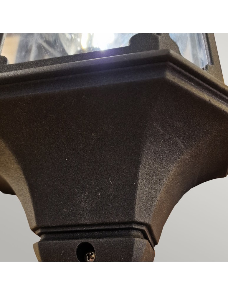 Elstead Lighting Latarnia naścienna Chapel - 1 źródło światła IP44 CP7-BLACK