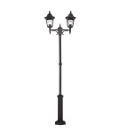 Outdoor lanterns - Elstead Lighting Chapel standing lantern - 2 light sources IP44 CP8-BLACK - product 1