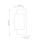 Elstead Lighting Latarnia naścienna Dali - 2 źródła światła IP44 DALI Elstead Lighting Latarnia naścienna Dali - 2 źródła światła IP44 DALI