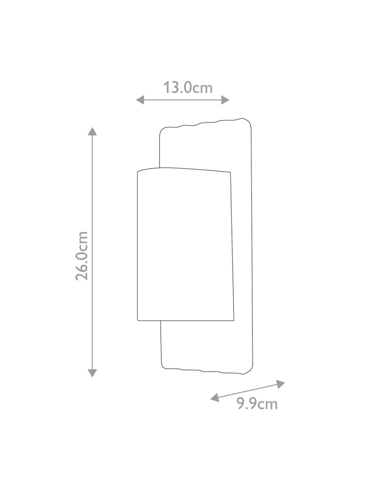 Elstead Lighting Latarnia naścienna Dali - 2 źródła światła IP44 DALI Elstead Lighting Latarnia naścienna Dali - 2 źródła światła IP44 DALI