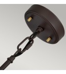 Pendant lamps - Elstead Lighting Corona pendant lamp - 2 light sources - Old bronze / Old brass DL-CORONA-2P-BAB - product 2