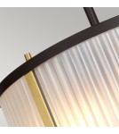 Elstead Lighting Lampa wisząca Corona - 2 źródła światła - Stary brąz / Stary mosiądz DL-CORONA-2P-BAB