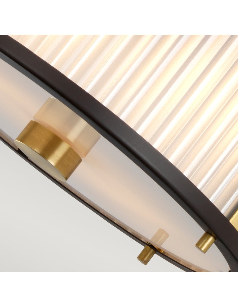 Pendant lamps - Elstead Lighting Corona pendant lamp - 2 light sources - Old bronze / Old brass DL-CORONA-2P-BAB - product kolory-swiatla.pl 4