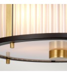 Elstead Lighting Lampa wisząca Corona - 2 źródła światła - Stary brąz / Stary mosiądz DL-CORONA-2P-BAB