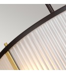 Elstead Lighting Lampa wisząca Corona - 3 źródła światła - Stary brąz / Stary mosiądz DL-CORONA-3P-BAB