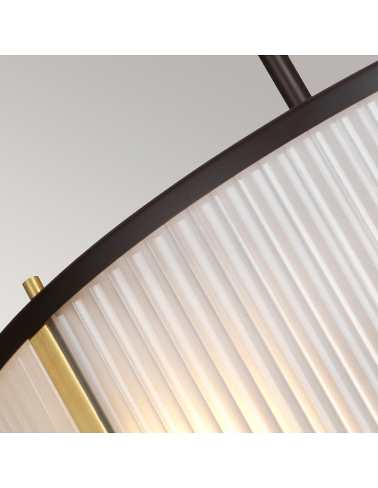 Pendant lamps - Elstead Lighting Corona pendant lamp - 3 light sources - Old bronze / Old brass DL-CORONA-3P-BAB - product kolory-swiatla.pl 3
