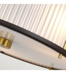 Elstead Lighting Lampa wisząca Corona - 3 źródła światła - Stary brąz / Stary mosiądz DL-CORONA-3P-BAB