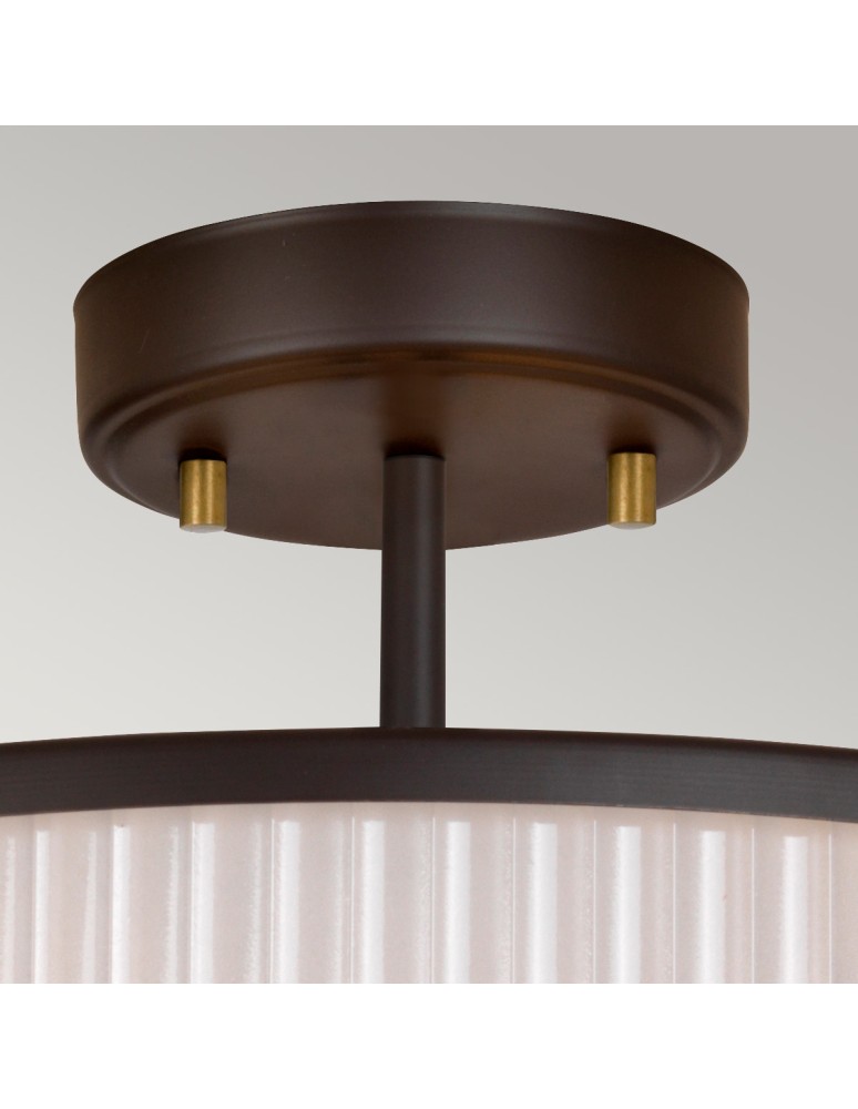 Pendant lamps - Elstead Lighting Corona pendant lamp - 3 light sources - Old bronze / Old brass DL-CORONA-3P-BAB - product kolory-swiatla.pl 7