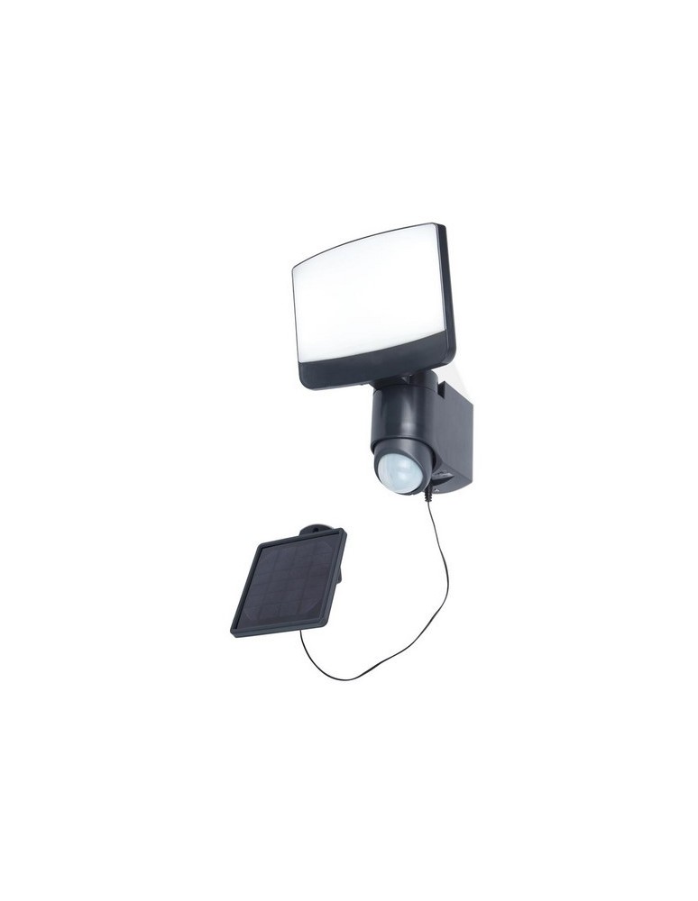 Solar lamps - Lutec SUNSHINE - MOVEMENT SENSOR Wall-mounted LED Grey 6925601345 - product kolory-swiatla.pl 1