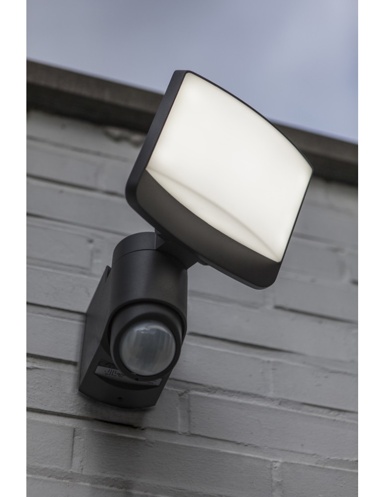 Solar lamps - Lutec SUNSHINE - MOVEMENT SENSOR Wall-mounted LED Grey 6925601345 - product kolory-swiatla.pl 4