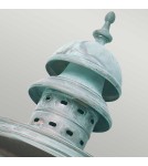 Outdoor wall lamps - Elstead Lighting Downing Street wall lantern - 1 light source IP44 DOWNING-STREET-V - product 2