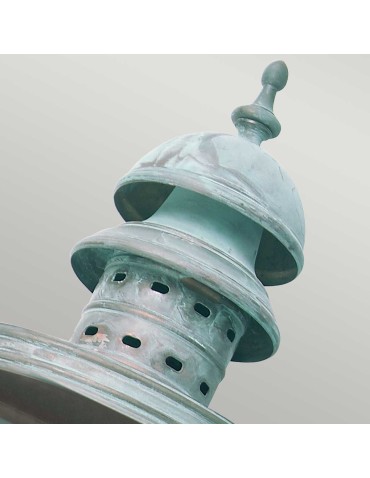 Elstead Lighting Latarnia naścienna Downing Street - 1 źródło światła IP44 DOWNING-STREET-V - produkt 2