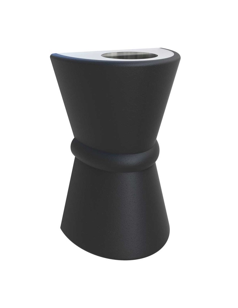 Elstead Lighting Latarnia naścienna Dungarvan - 2 źródła światła IP44 DUNGARVAN-BLK